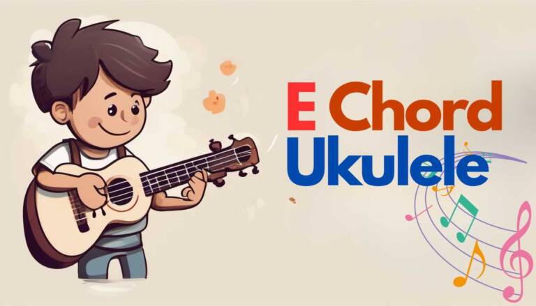 E Chord Ukulele